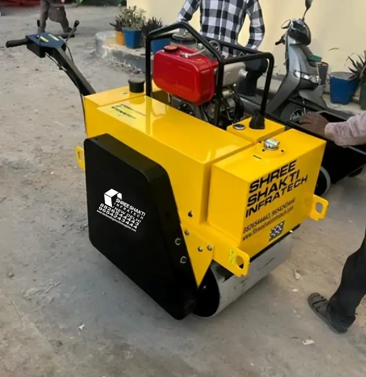 Single Drum Vibratory Roller front view